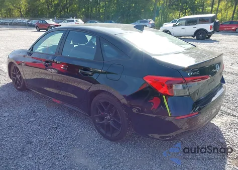 2022 Honda Civic Sport z USA, uszkodzony, nr VIN 2HGFE2F51NH578056